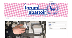 Desktop Screenshot of forum-abattoir.org